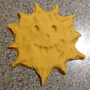 Sunshine Play Dough